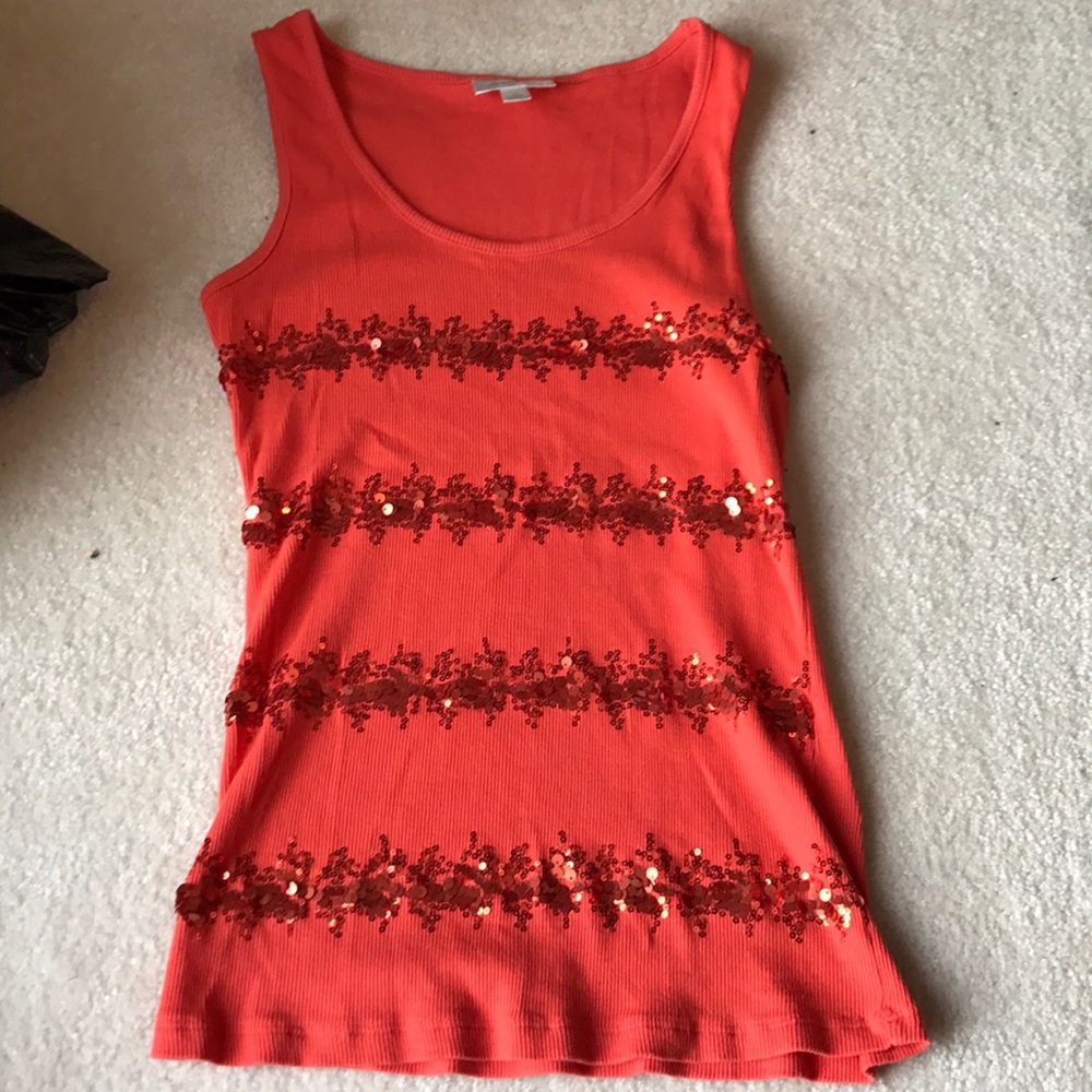 Never worn sequin tank